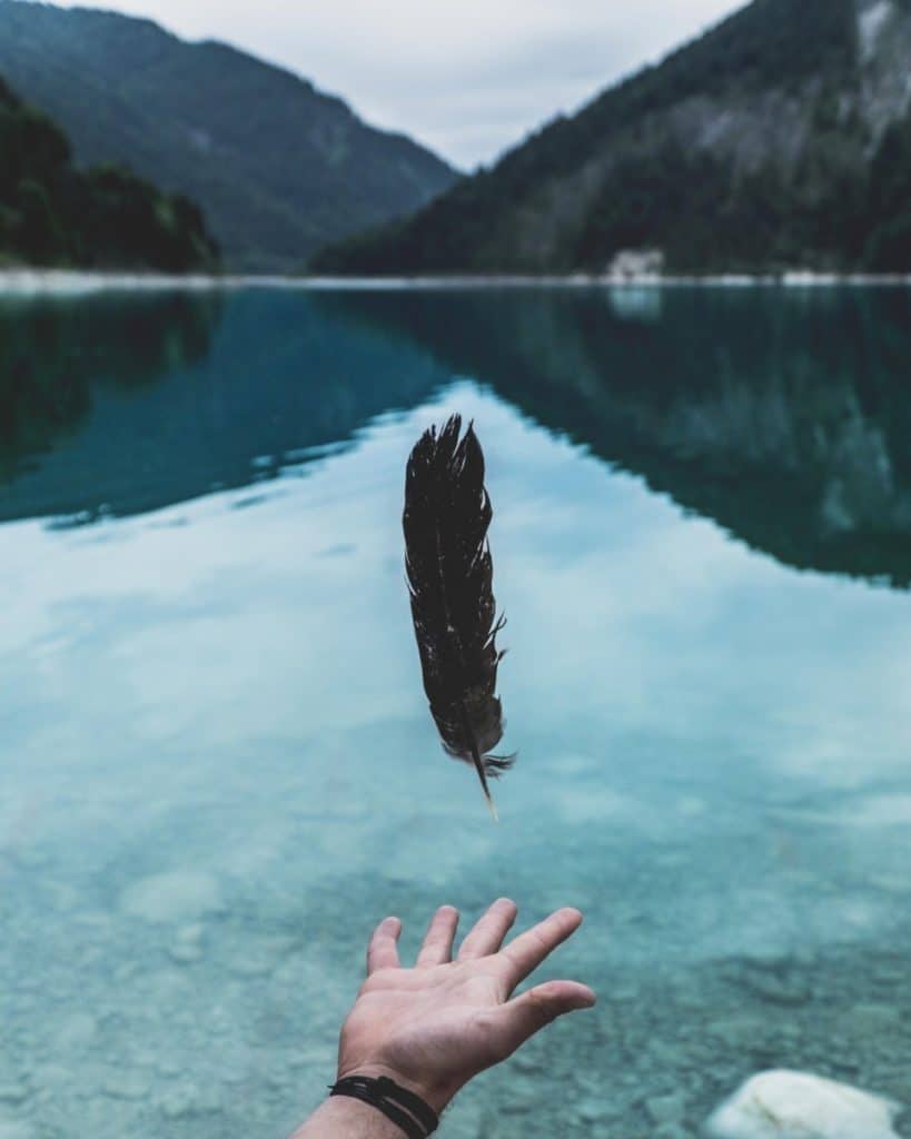 meaning black feather