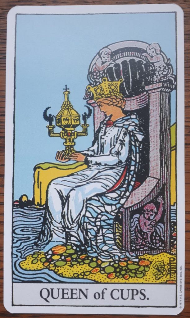 queen of cups as outcome