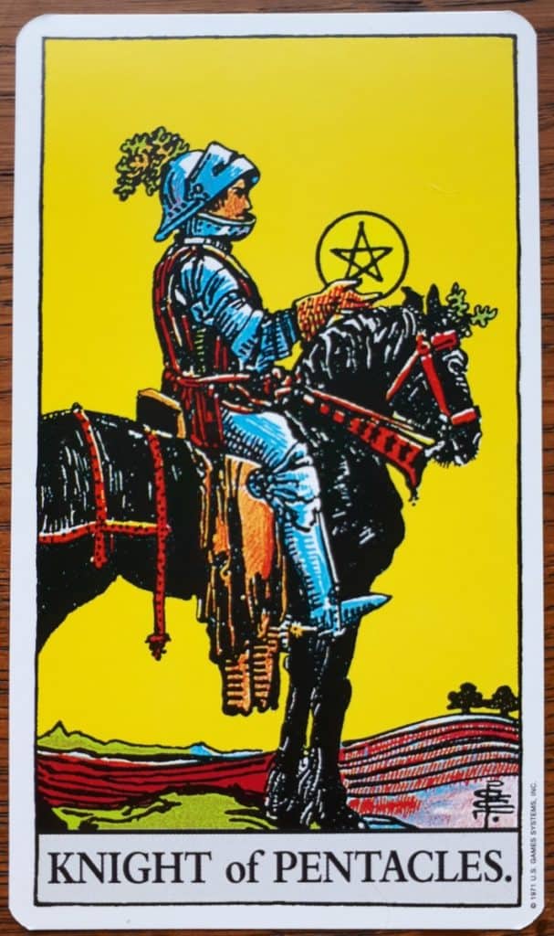 Knight of Pentacles as a person