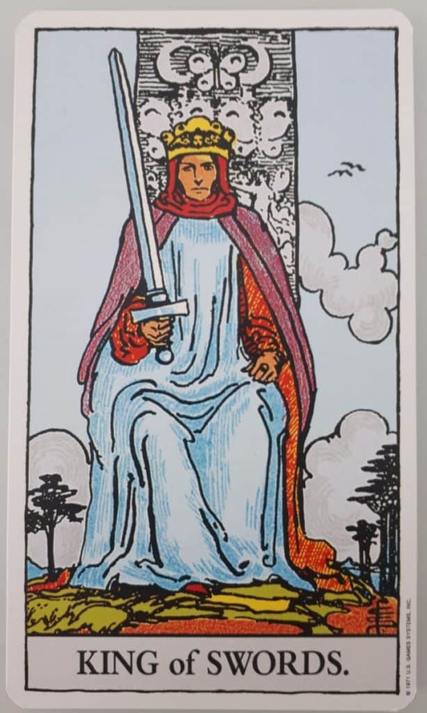 king of swords yes or no card