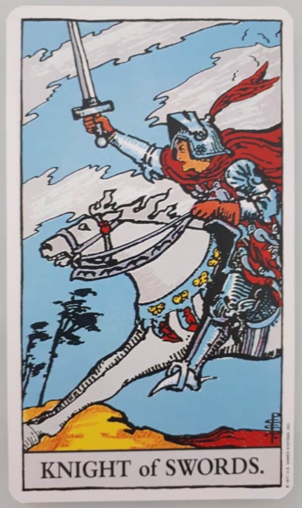 Knight of Swords yes or no card
