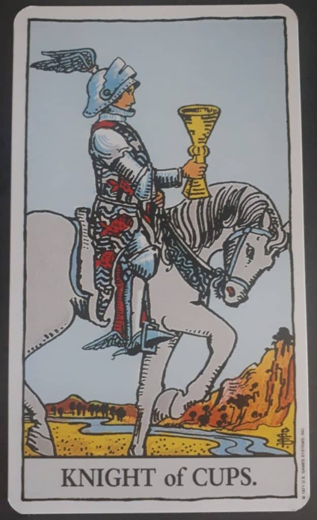 knight of cups yes or no card
