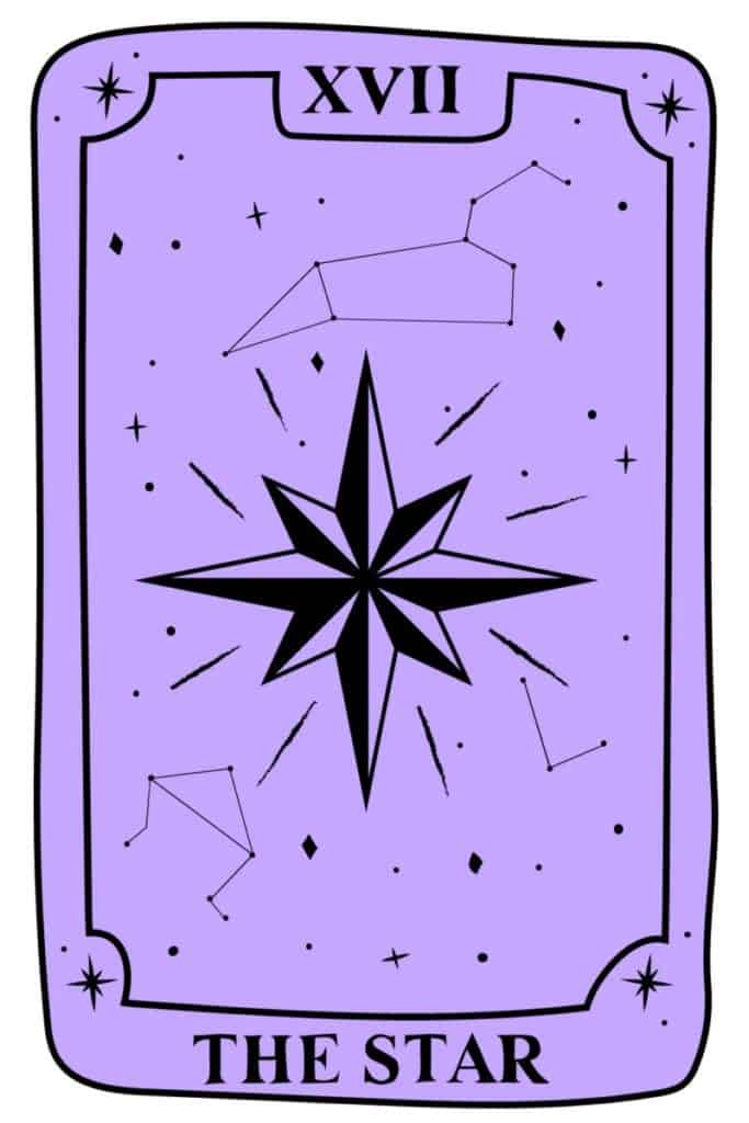 the Star tarot card