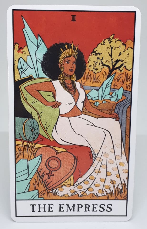 The Empress tarot card from the Modern Witch Tarot Deck