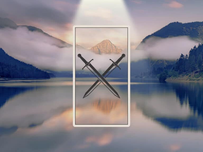 Two of Swords reversed meaning