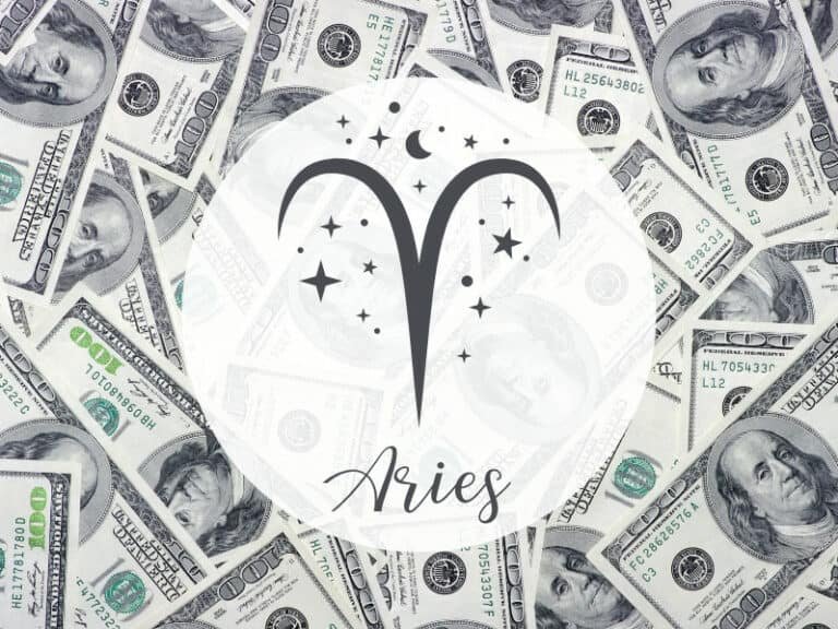 are aries good with money?