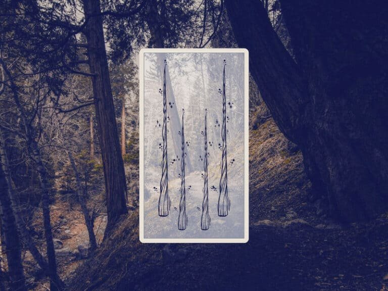 four of wands reversed meaning
