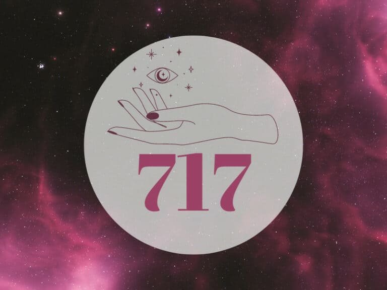 seeing 717 when thinking of someone
