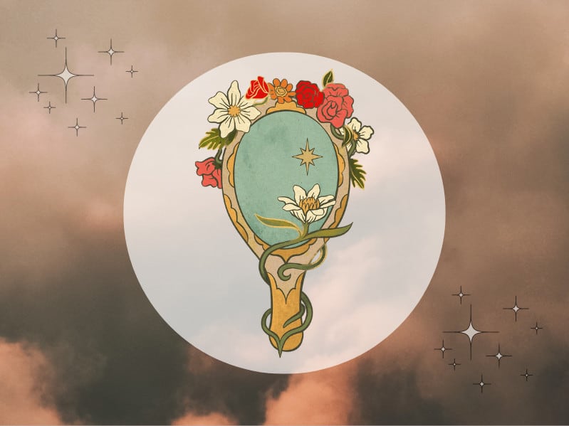 Spiritual Dream Meaning Of Seeing Yourself In Mirror Calming Cosmos