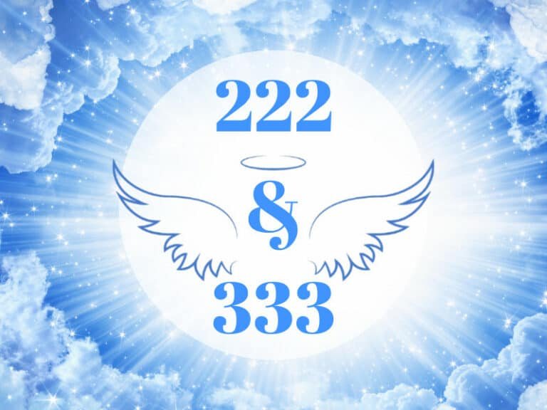 angel number 222 and 333 meaning